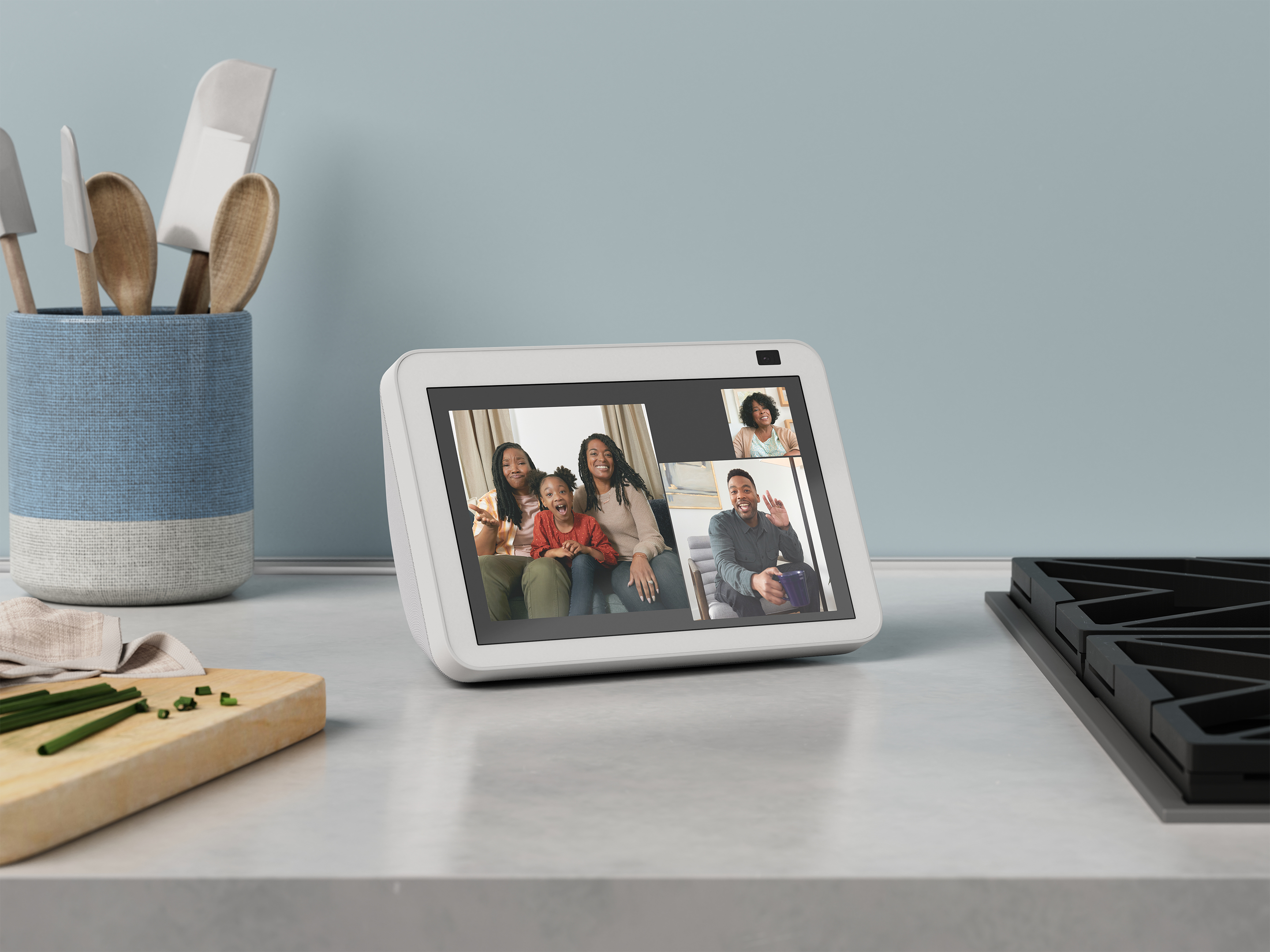 group video call on a small device