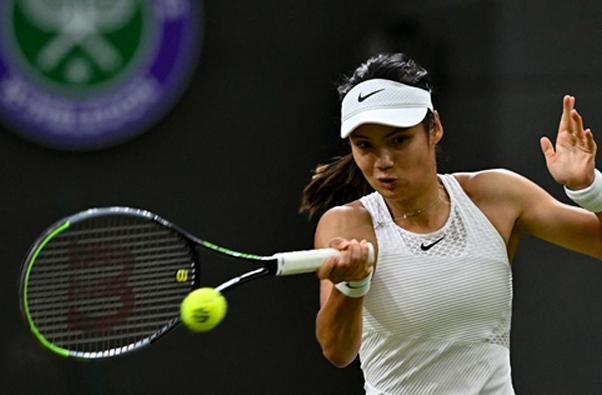 Woman Playing Tennis