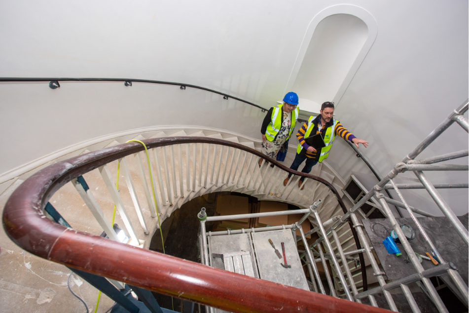 Westbourne Scaffolding Staircase